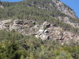 Panorama sulla Ferrata da Covarey (48050 bytes)